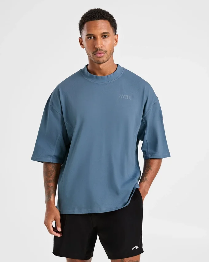 Lift Club versleten oversized T-shirt