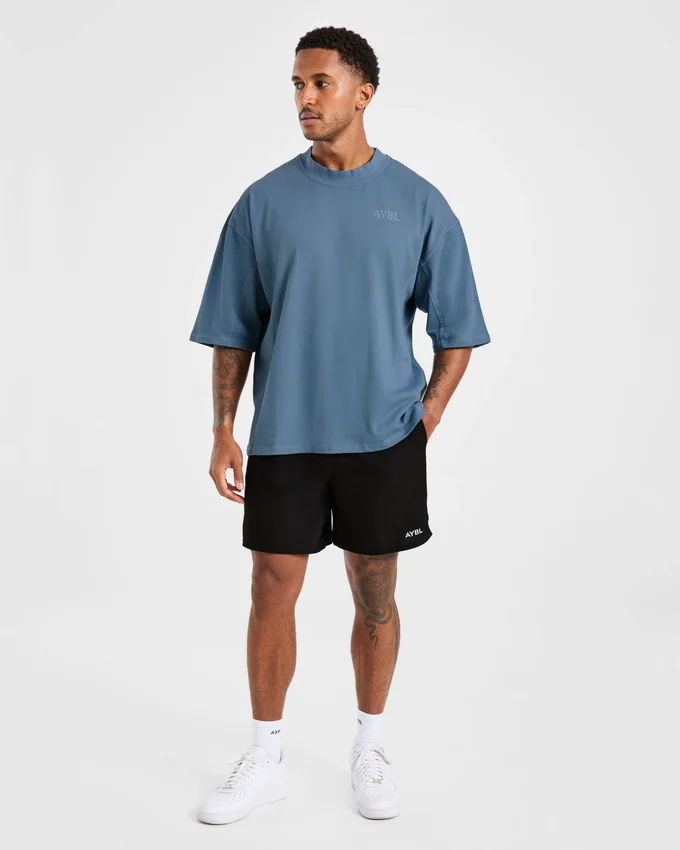 Lift Club versleten oversized T-shirt
