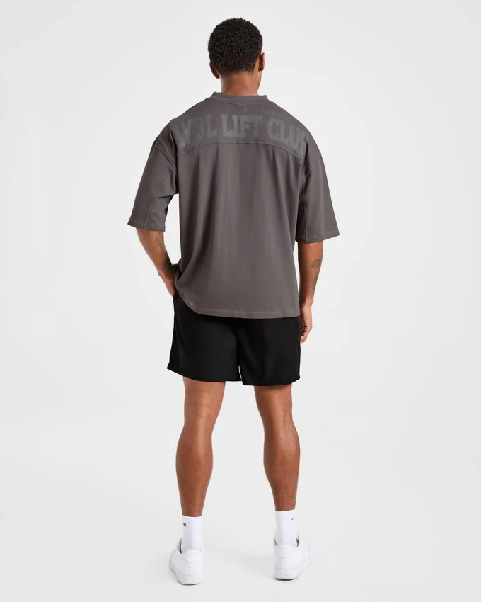 Lift Club versleten oversized T-shirt