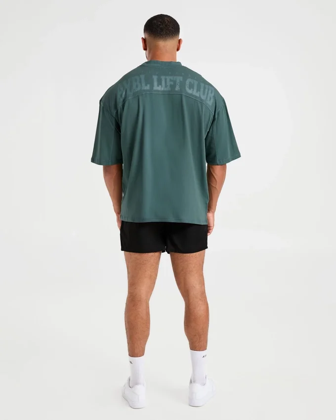 Lift Club versleten oversized T-shirt