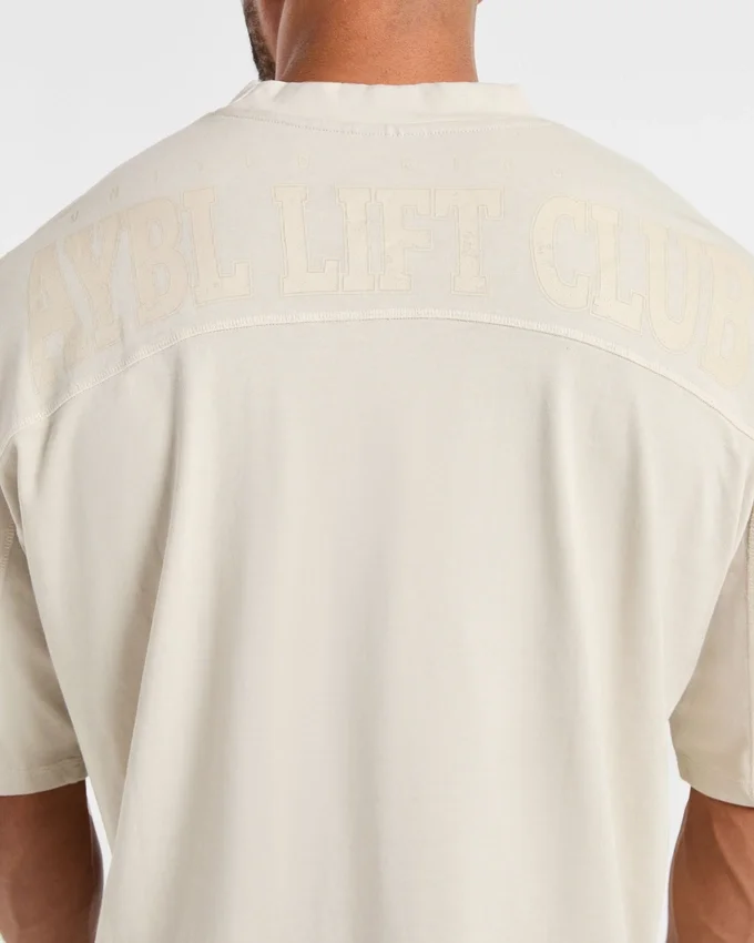 Lift Club versleten oversized T-shirt
