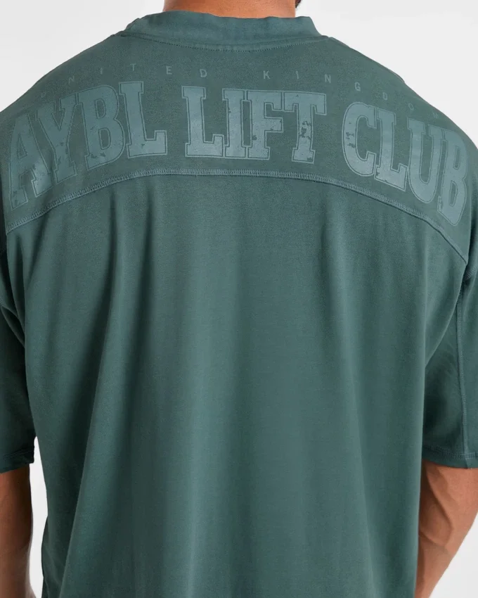 Lift Club versleten oversized T-shirt