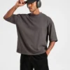Lift Club versleten oversized T-shirt