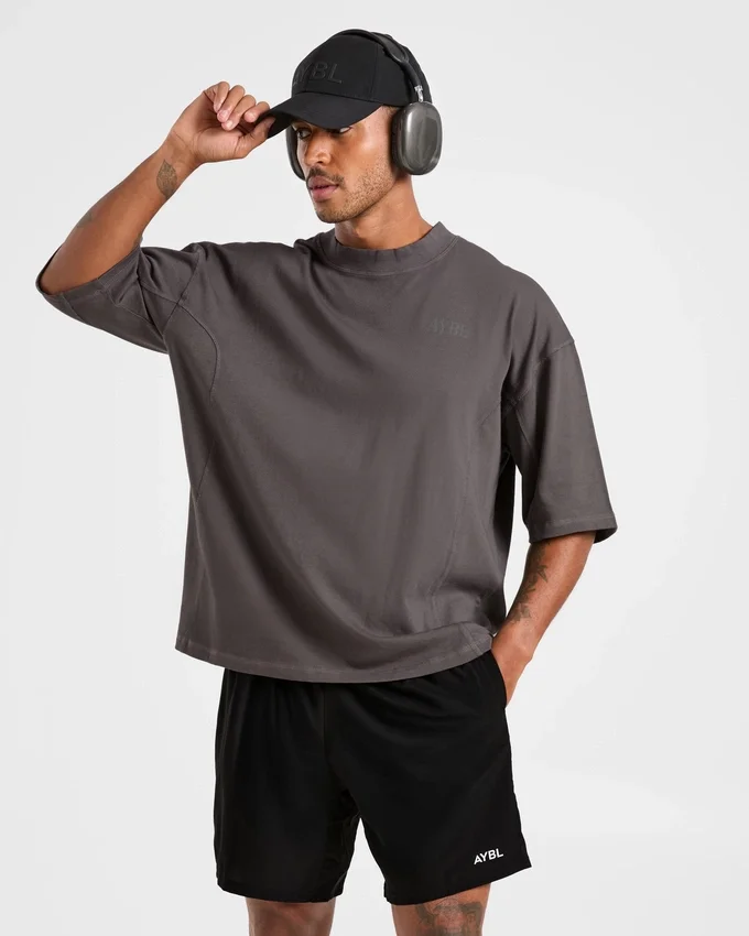 Lift Club versleten oversized T-shirt
