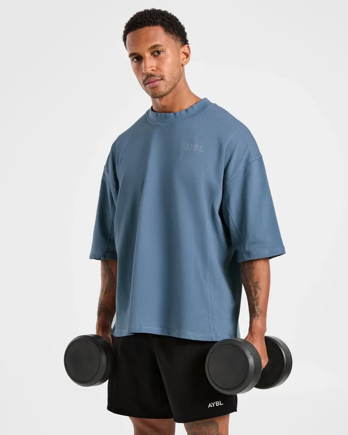 Lift Club versleten oversized T-shirt