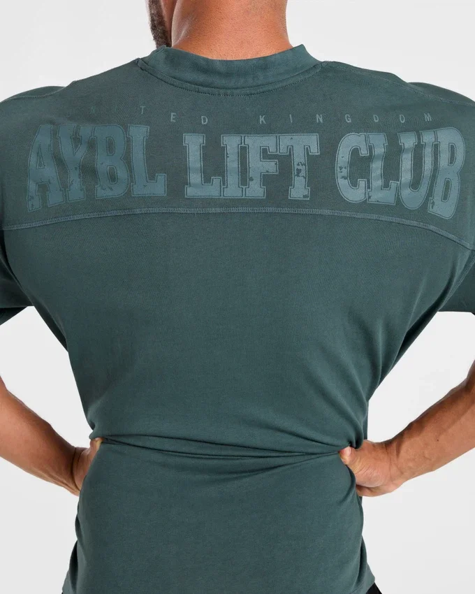 Lift Club versleten oversized T-shirt