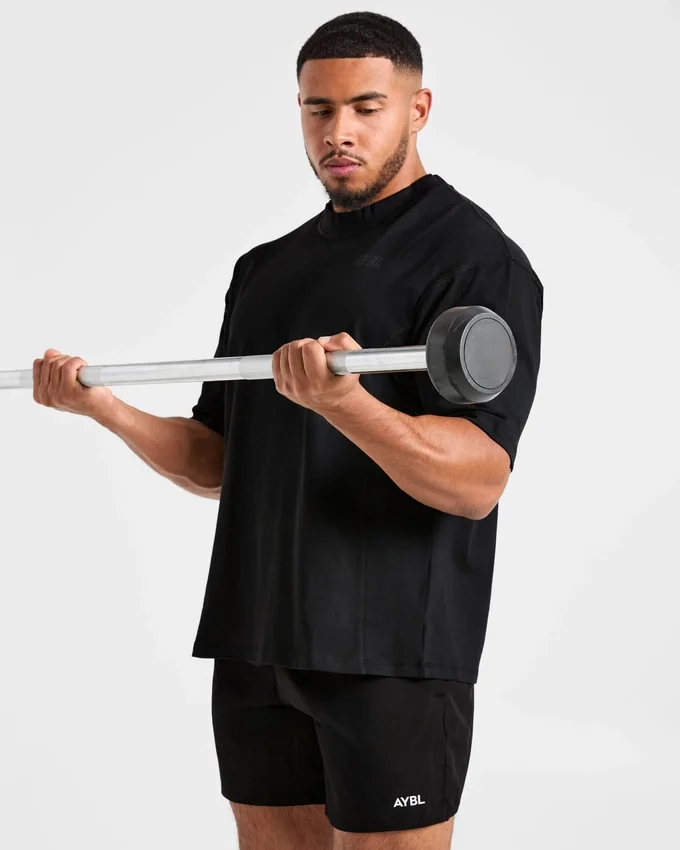 Lift Club versleten oversized T-shirt