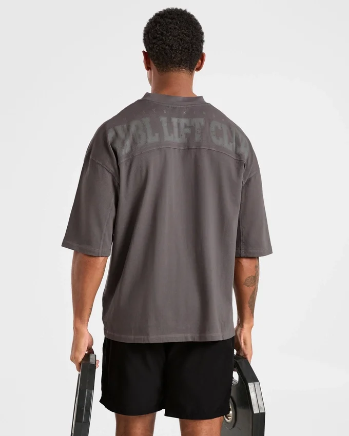 Lift Club versleten oversized T-shirt
