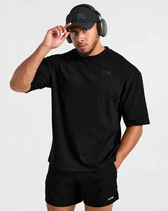 Lift Club versleten oversized T-shirt