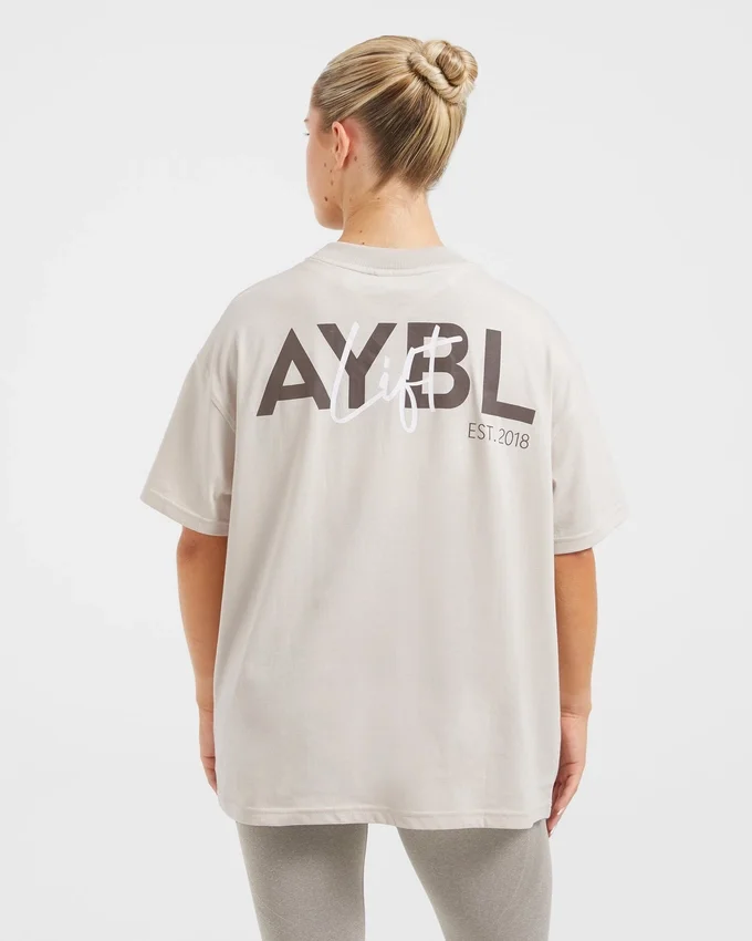 Lift Graphic oversized T-shirt