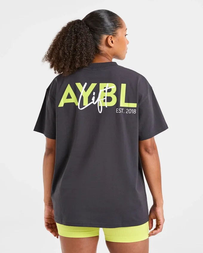 Lift Graphic oversized T-shirt