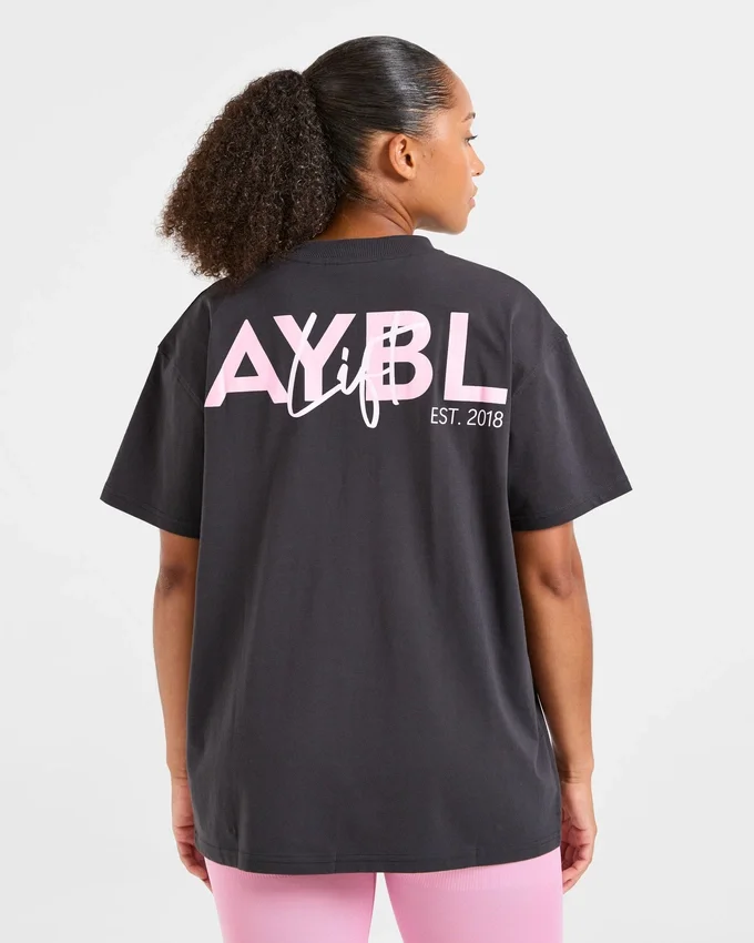 Lift Graphic oversized T-shirt