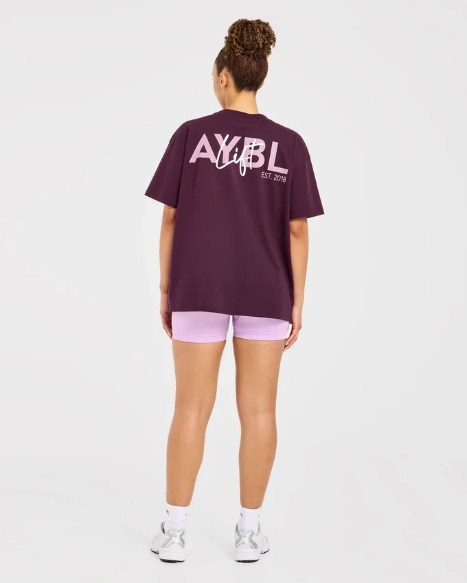 Lift Graphic oversized T-shirt