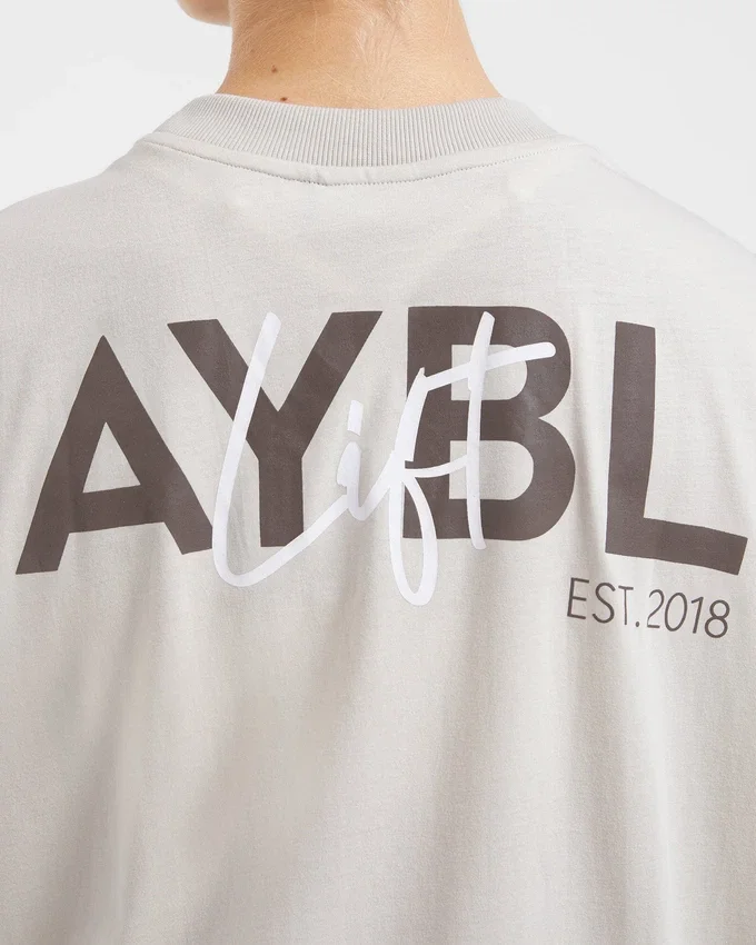 Lift Graphic oversized T-shirt