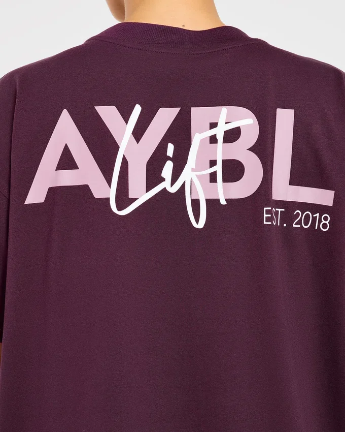 Lift Graphic oversized T-shirt