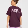 Lift Graphic oversized T-shirt