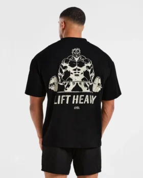 Lift Heavy oversized T-shirt