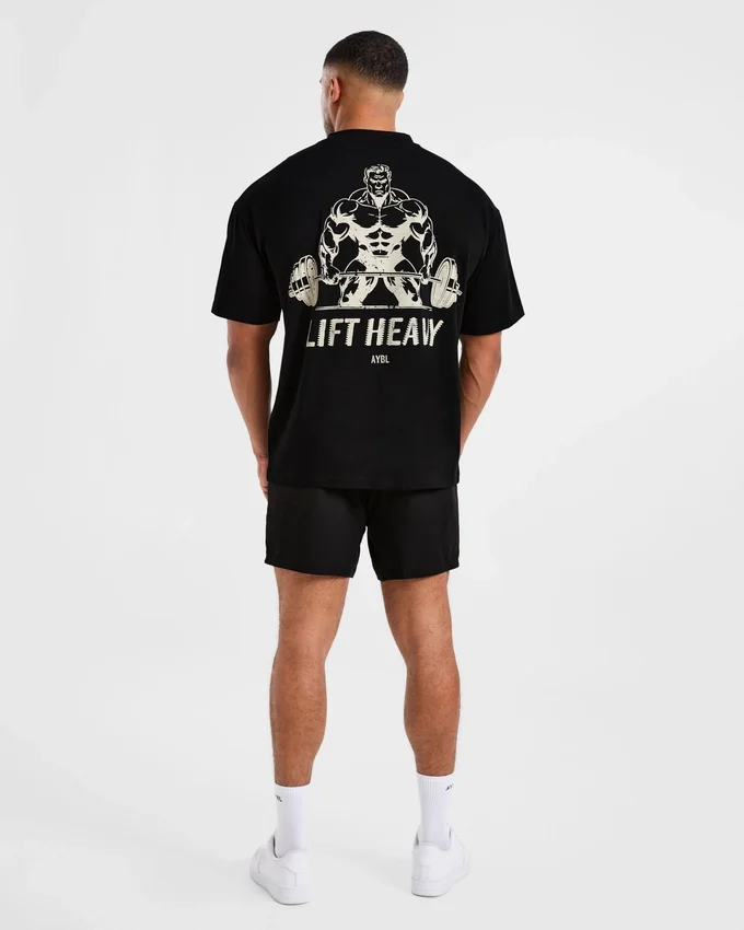 Lift Heavy oversized T-shirt