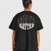 Mind Over Matter oversized T-shirt