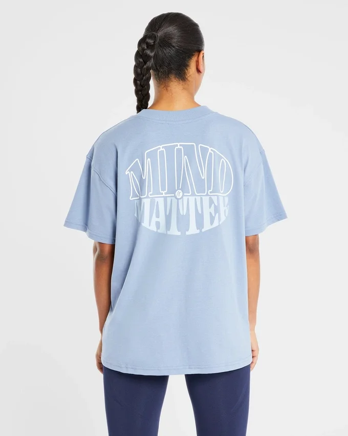 Mind Over Matter oversized T-shirt