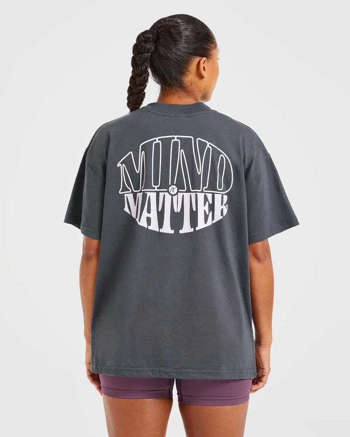 Mind Over Matter oversized T-shirt