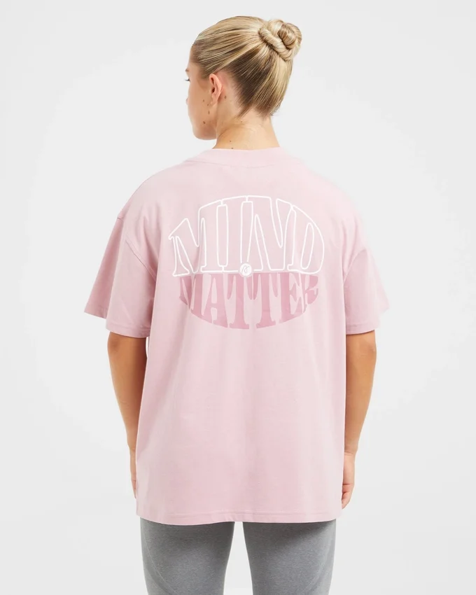 Mind Over Matter oversized T-shirt