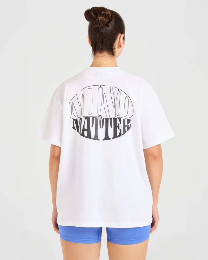Mind Over Matter oversized T-shirt