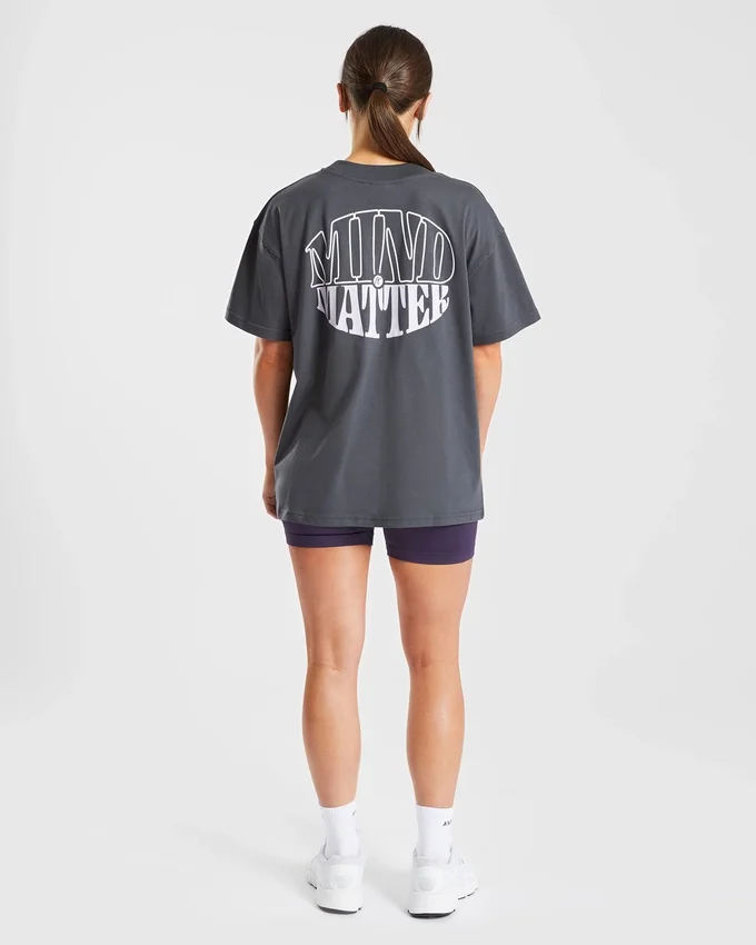 Mind Over Matter oversized T-shirt