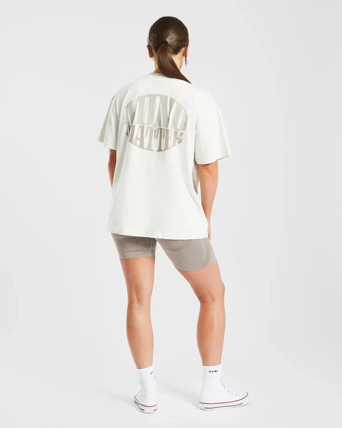 Mind Over Matter oversized T-shirt