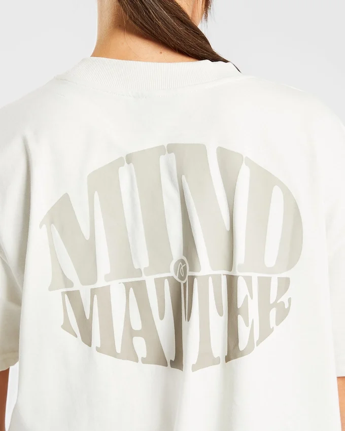 Mind Over Matter oversized T-shirt
