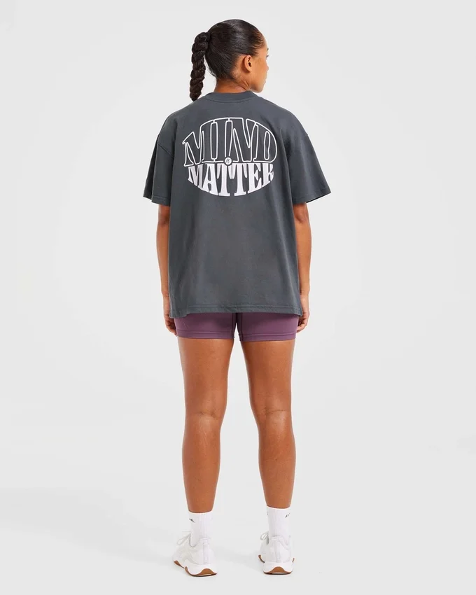 Mind Over Matter oversized T-shirt
