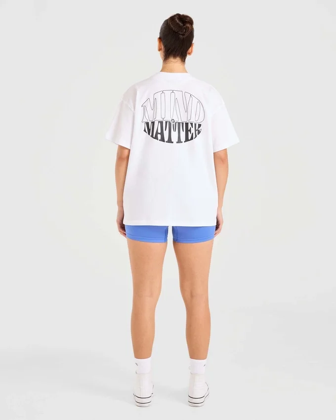 Mind Over Matter oversized T-shirt