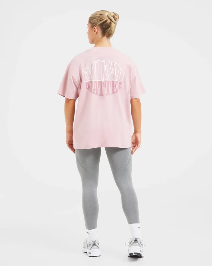 Mind Over Matter oversized T-shirt