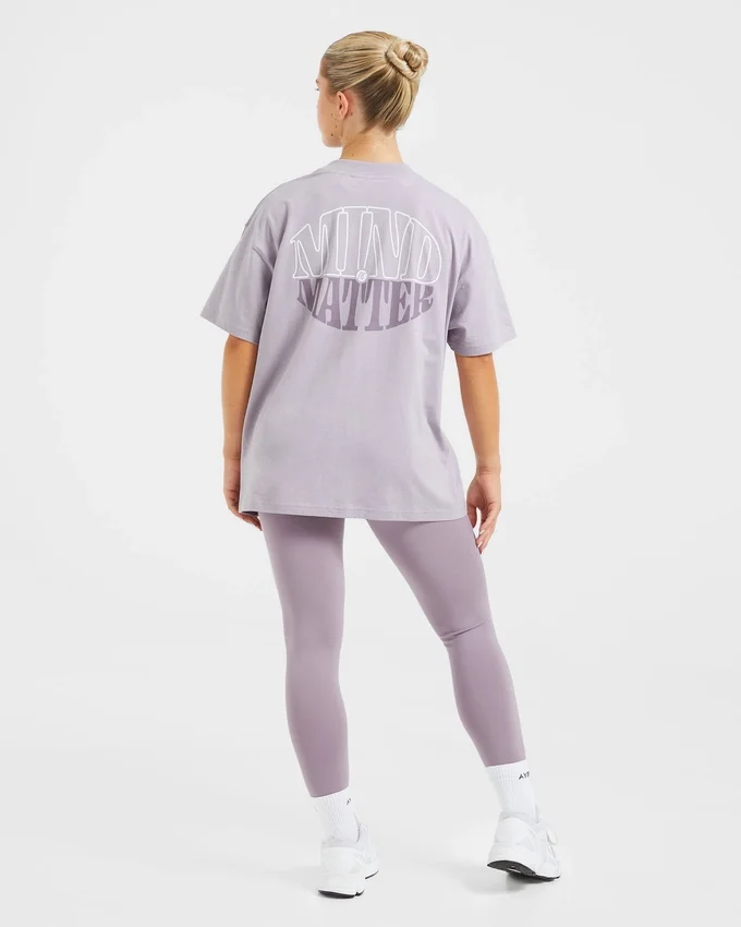 Mind Over Matter oversized T-shirt