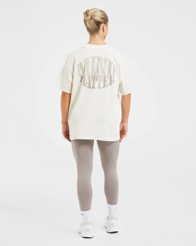 Mind Over Matter oversized T-shirt