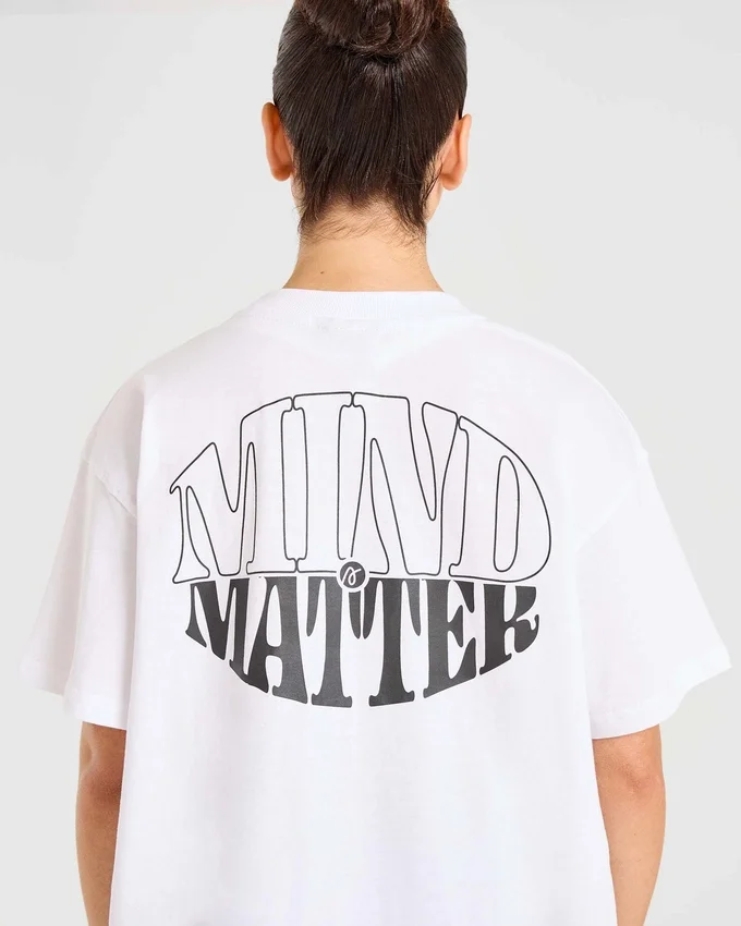 Mind Over Matter oversized T-shirt