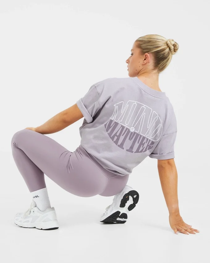 Mind Over Matter oversized T-shirt