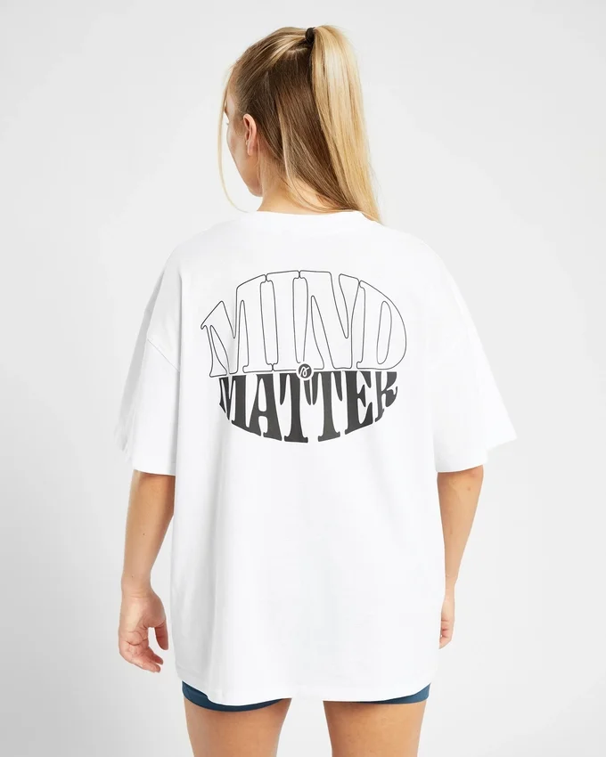 Mind Over Matter oversized T-shirt