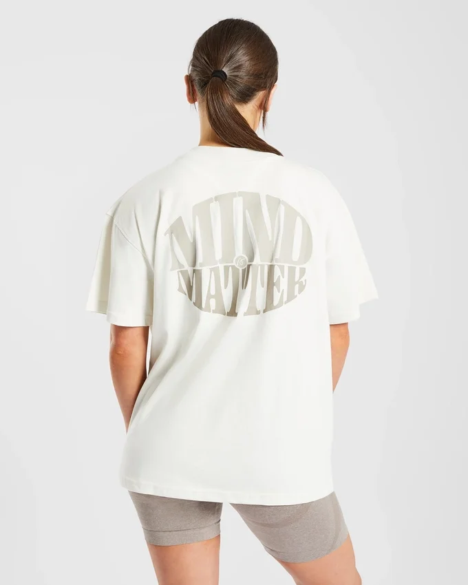 Mind Over Matter oversized T-shirt