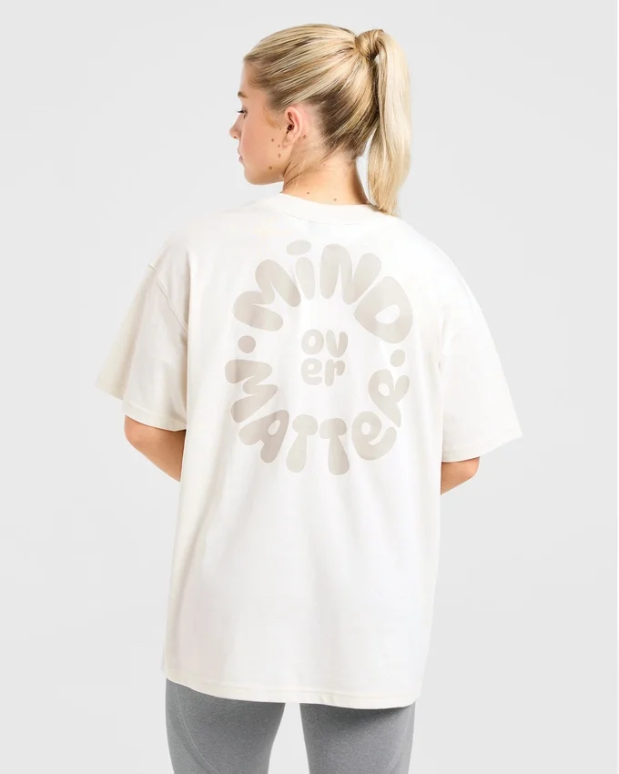 Mind Over Matter V2 oversized T-shirt