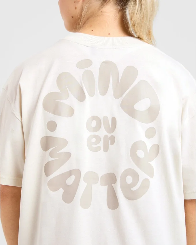 Mind Over Matter V2 oversized T-shirt