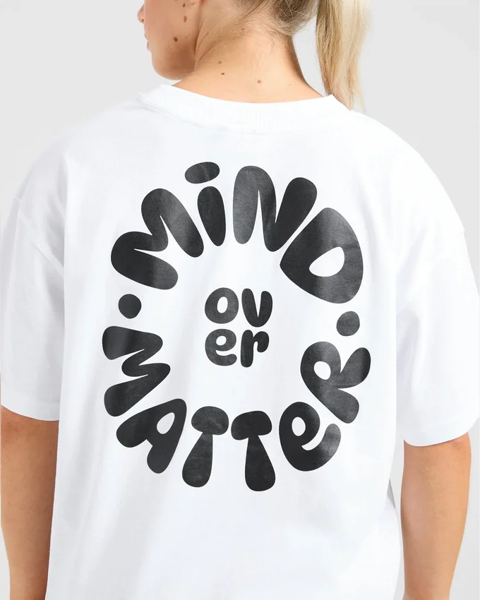 Mind Over Matter V2 oversized T-shirt