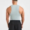 Muscle geribde tanktop