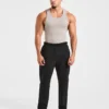Muscle geribde tanktop