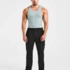 Muscle geribde tanktop