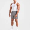 Muscle geribde tanktop