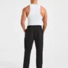 Muscle geribde tanktop