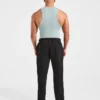 Muscle geribde tanktop