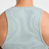 Muscle geribde tanktop