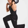 Muscle geribde tanktop